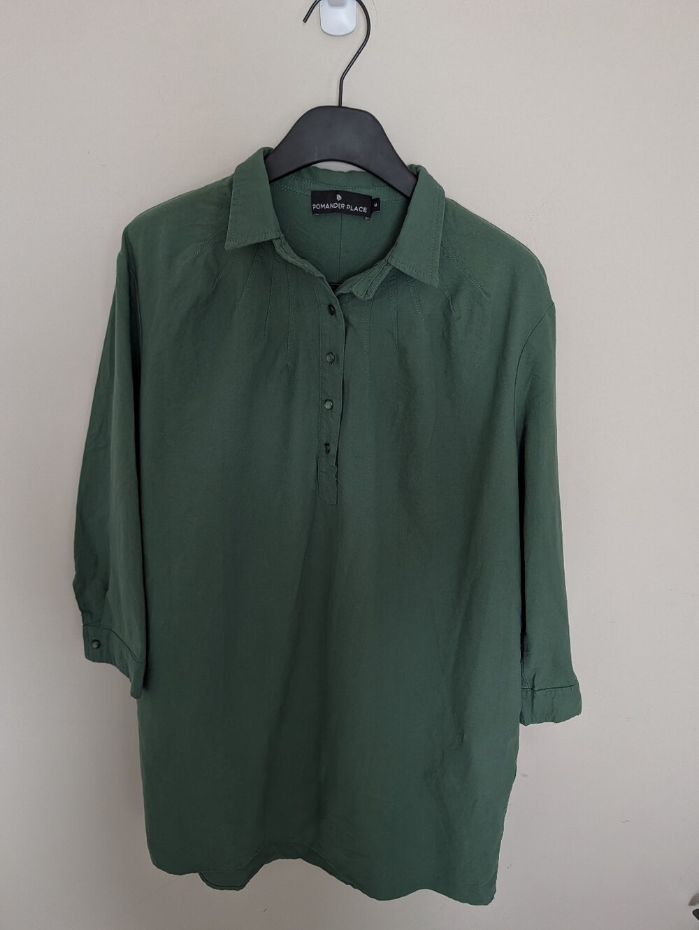 Tuckernuck Pomander Place Green Polly Mini Dress | Size Medium